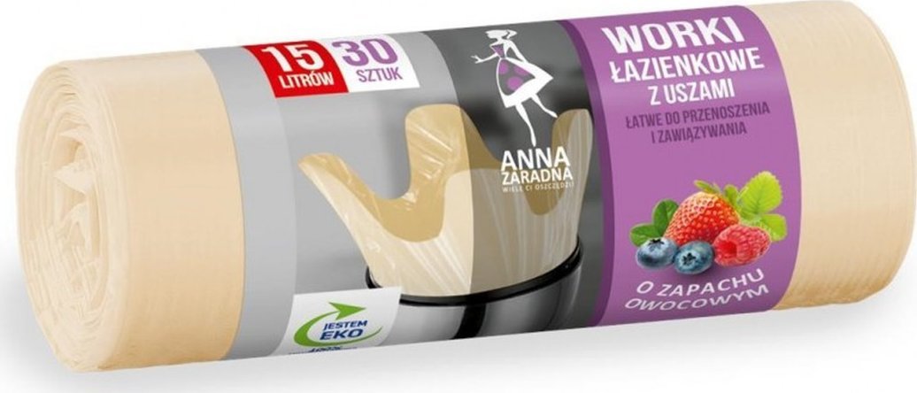 Anna Zaradna Worki na odpady domowe 15L 30szt. (5903936038749)