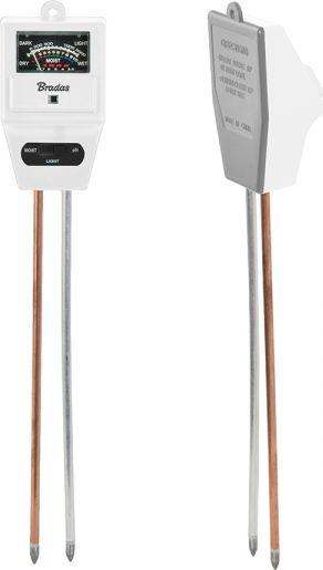 Bradas Miernik ogrodowy 3 funkcyjny - Square White Line 8625