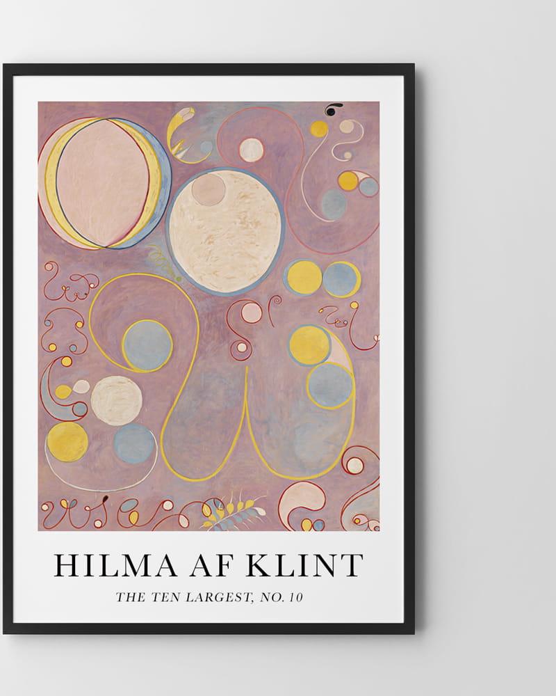 Hog Studio Hilma af Klint The ten largest no. 10 (40x50cm)