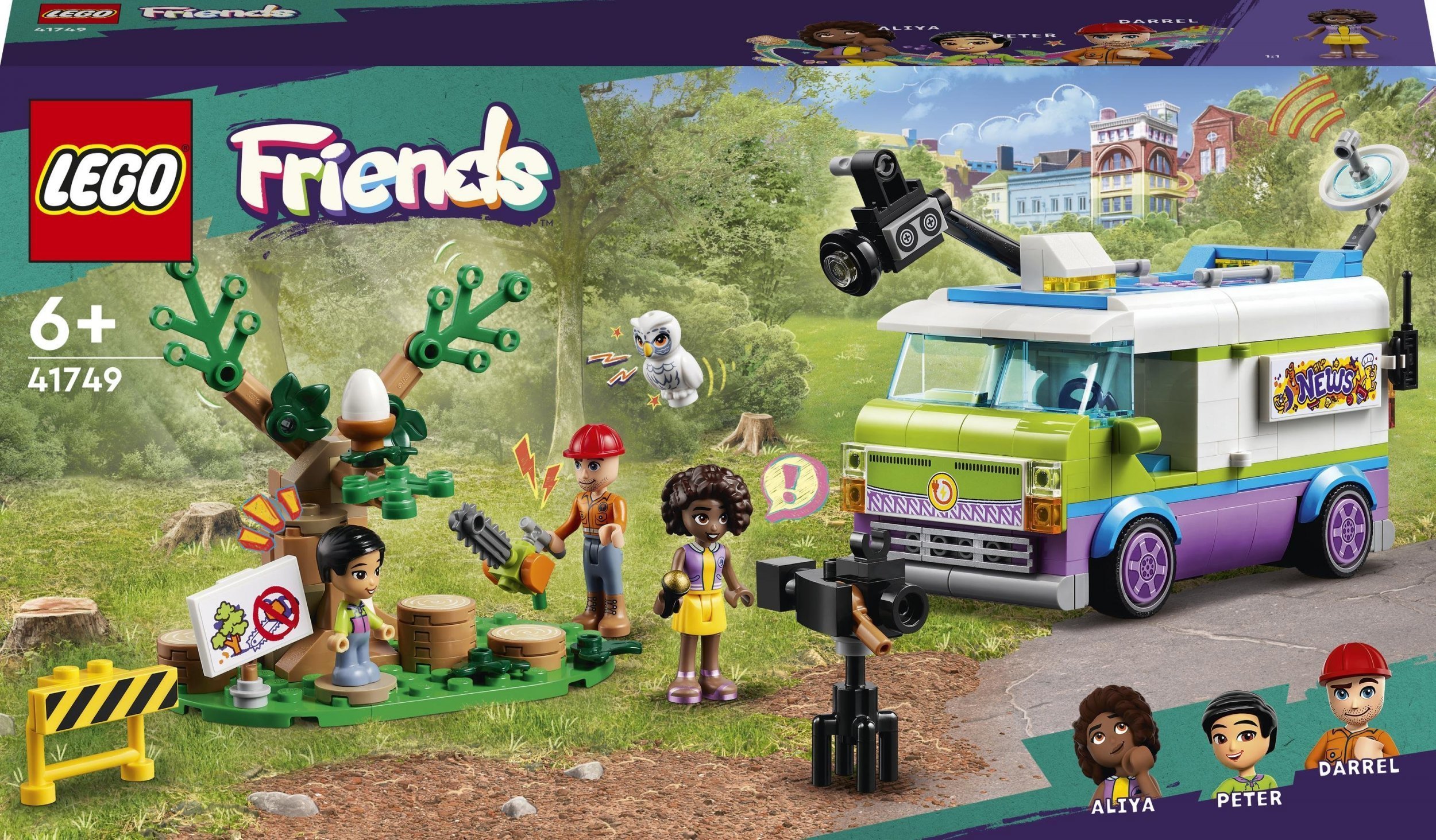 LEGO Friends Reporterska furgonetka 4szt. (41749)