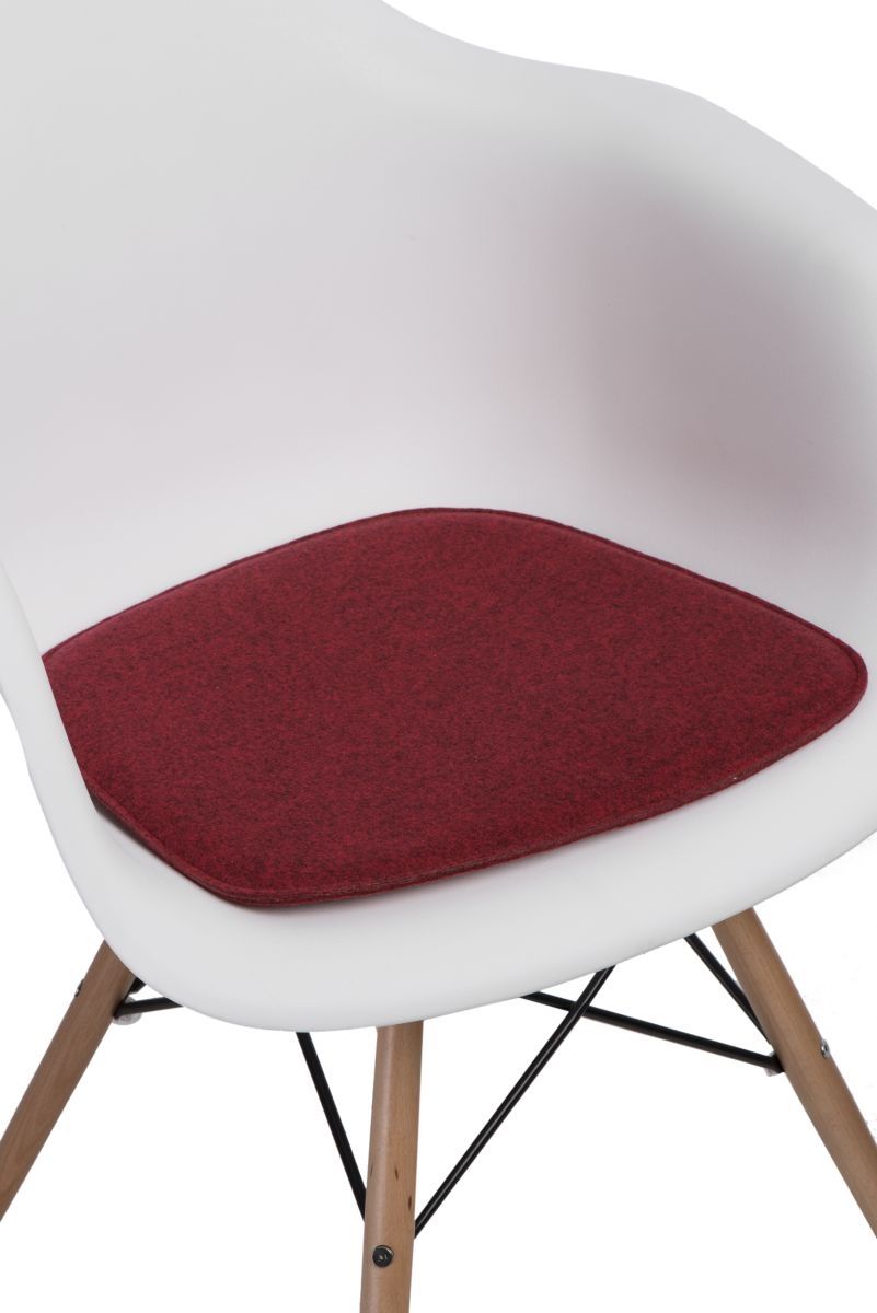 D2 Design Poduszka na krzesło Arm Chair czerwony melanż