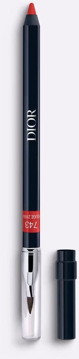 DIOR CONTOUR LIP LINER PENCIL 743 ROUGE ZINNIA 1,2g