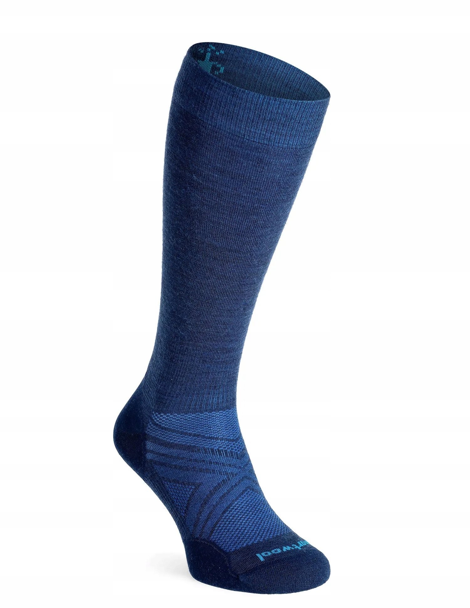 U'S Ski Zero Cushion Extra Stretch OTC Socks, B25 | alpine blue, M