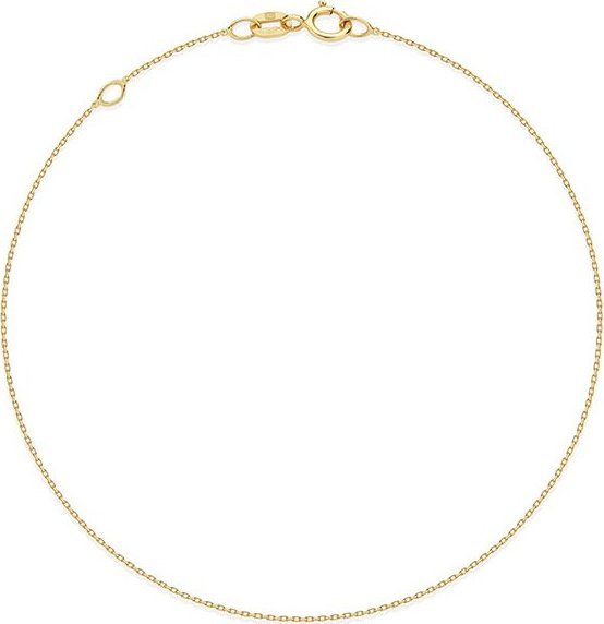 Lovrin Złota bransoletka 585 łańcuszkowa ankier 19 cm