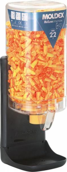 moldex Dozownik 7650 z 500 szt. korków MelLows, bez uchwytu ściennego 7060 (500 par)