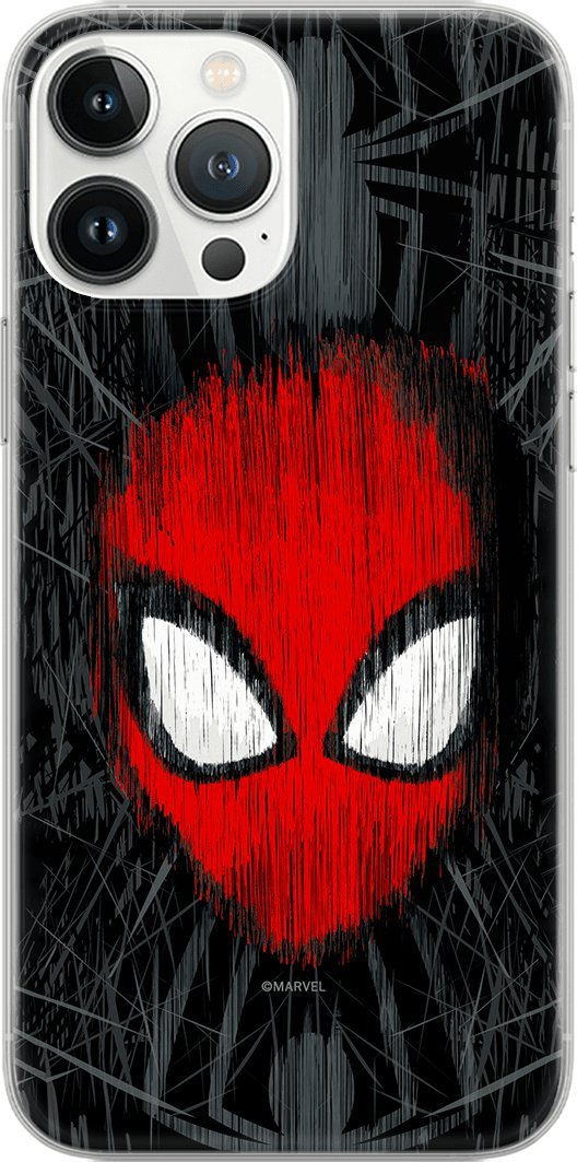 Babaco Etui Spider Man 002 Marvel Nadruk pełny Czarny Producent: Iphone, Model: 14 PLUS