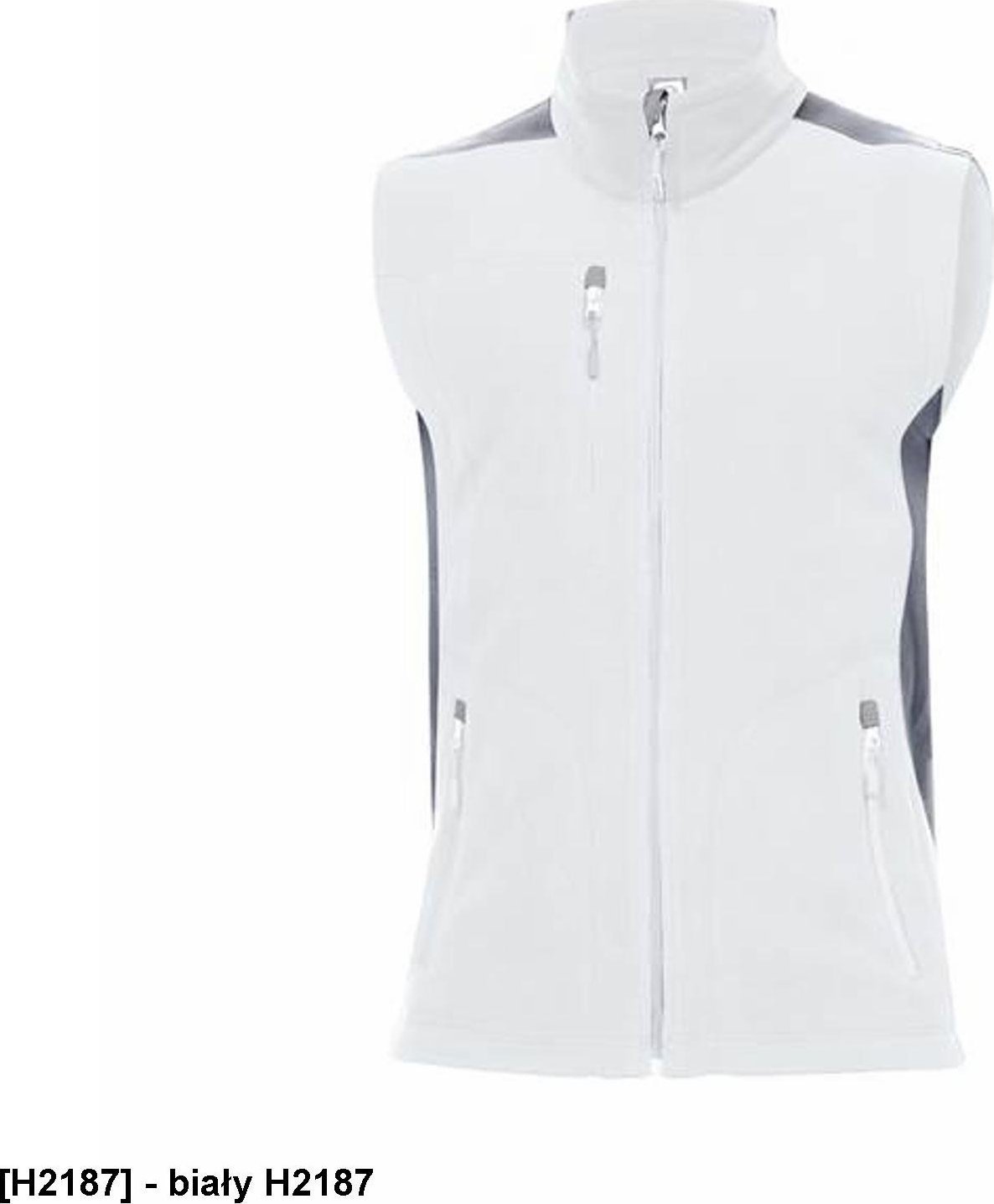 Ardon ARDON MARTIN - kamizelka męska polarowa - biały H2187 2XL