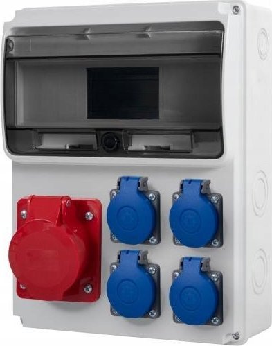 F-Elektro Rozdzielnica ULISSE 11M 32A/5P, 4x230V IP54