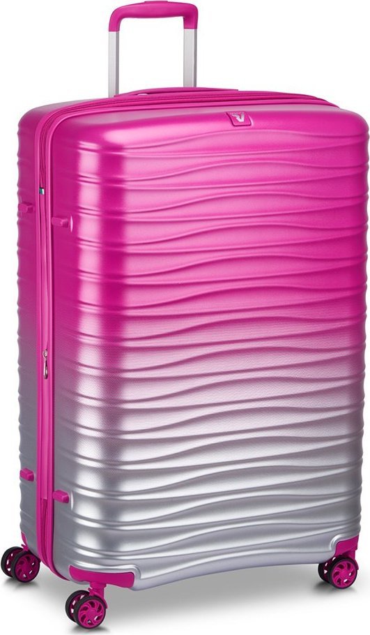 Roncato Duża walizka RONCATO WAVE SPOT 419741 Różowa