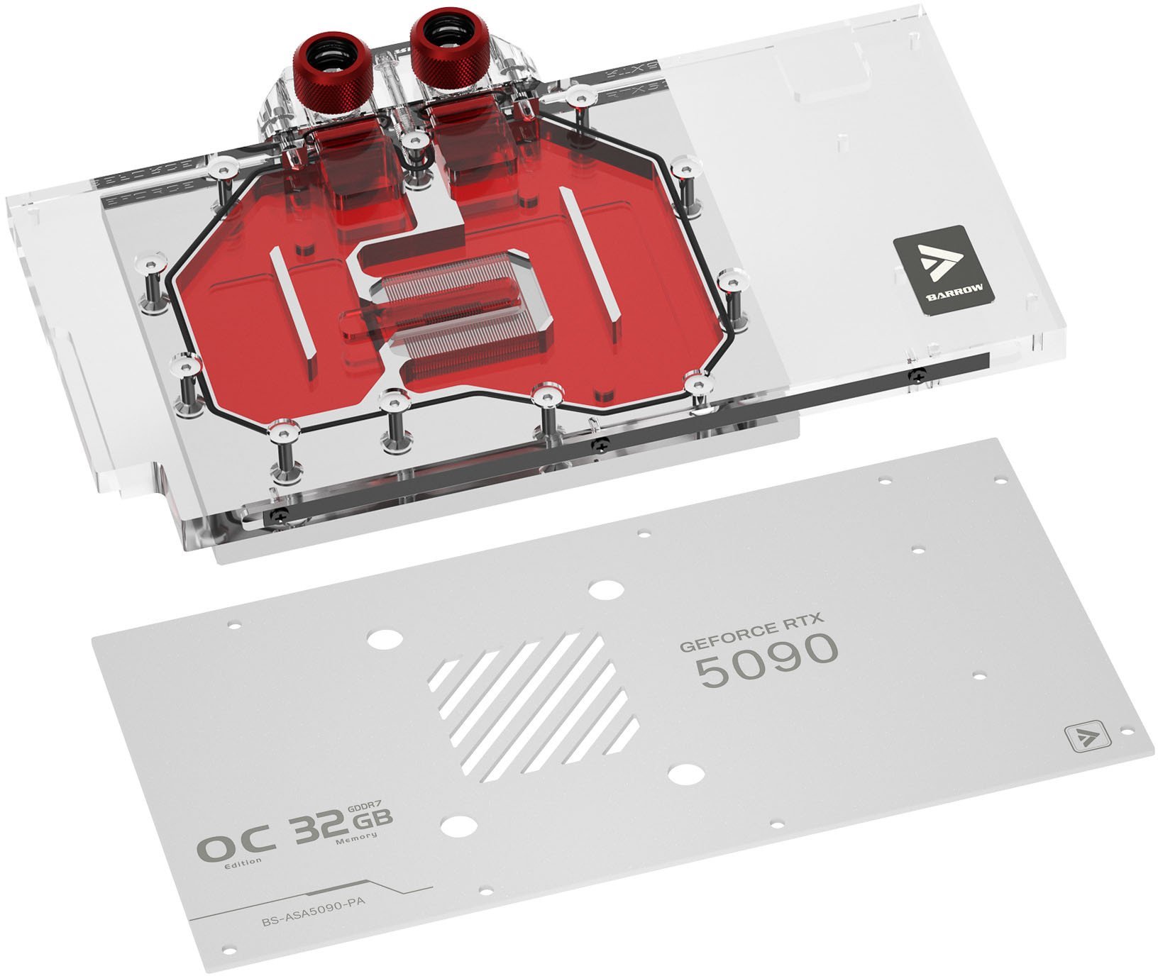 Barrow ASUS ROG Astral 5090 GPU Wasserblock - weiß