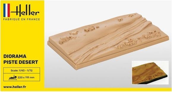 Heller Diorama / Podstawka Pustynna Droga