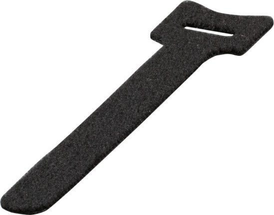 EFB EFB Elektronik KB12-130B opaska kablowa Rzep do kabli Plastik Czarny 10 szt.