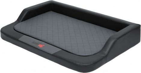 Hobbydog Legowisko Medico Lux - Czarny z grafitowym materacem XXL