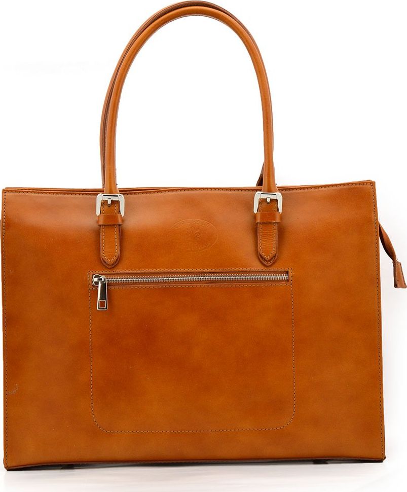 Vera Pelle Torebka skórzana vp633l camel