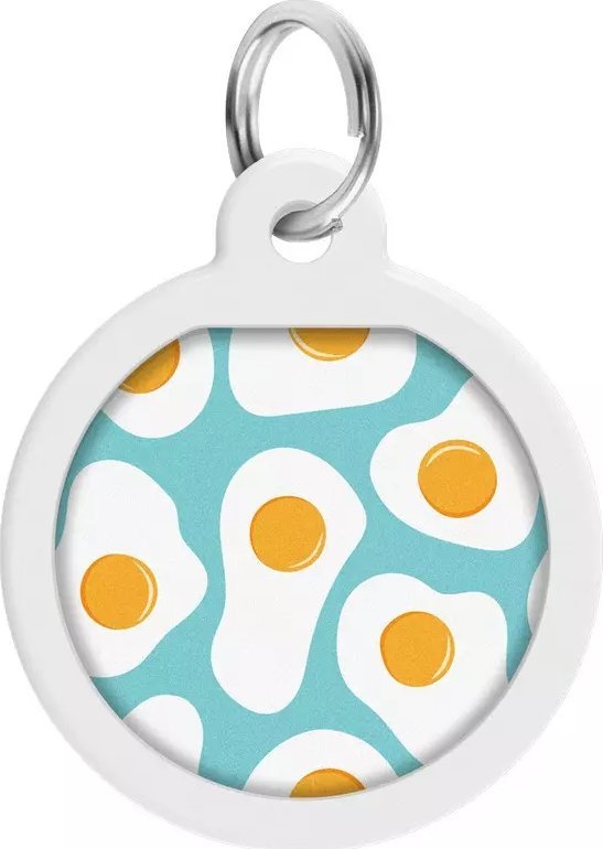 Collar WAU DOG SMART ID ADRESÓWKA KOŁO śr. 25mm JAJECZNICA