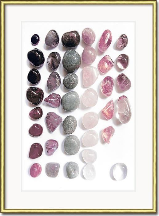 ART-POL Obraz kolorowe kryształy kamienie minerały