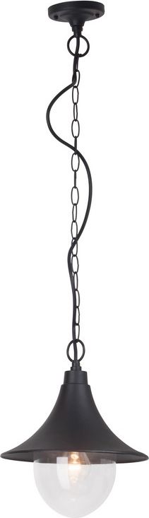 Brilliant Lampa wisząca ogrodowa czarna Brilliant BERNA 41070/06