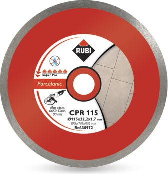 Rubi Tarcza diamentowa CPR SUPERPRO