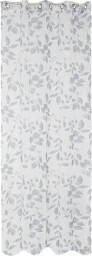 DKD Home Decor Zasłona DKD Home Decor Niebieski Poliester Biały (140 x 270 cm)