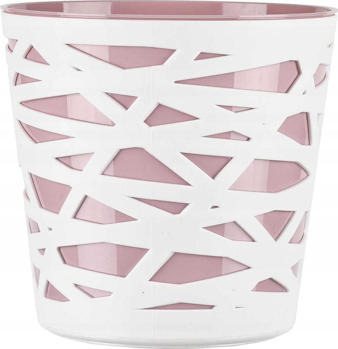 Kadax DONICZKA OSŁONKA WKŁAD DONICA KOLORY RÓŻOWA 15cm