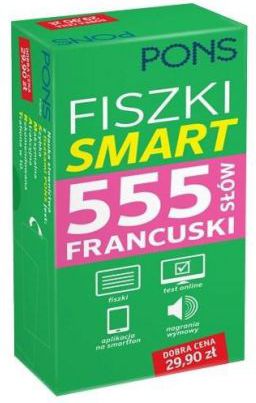 Fiszki Smart 555 słów. Francuski