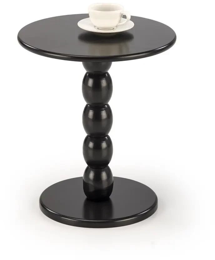 Ława CIRILLA 40x40cm czarna HALMAR