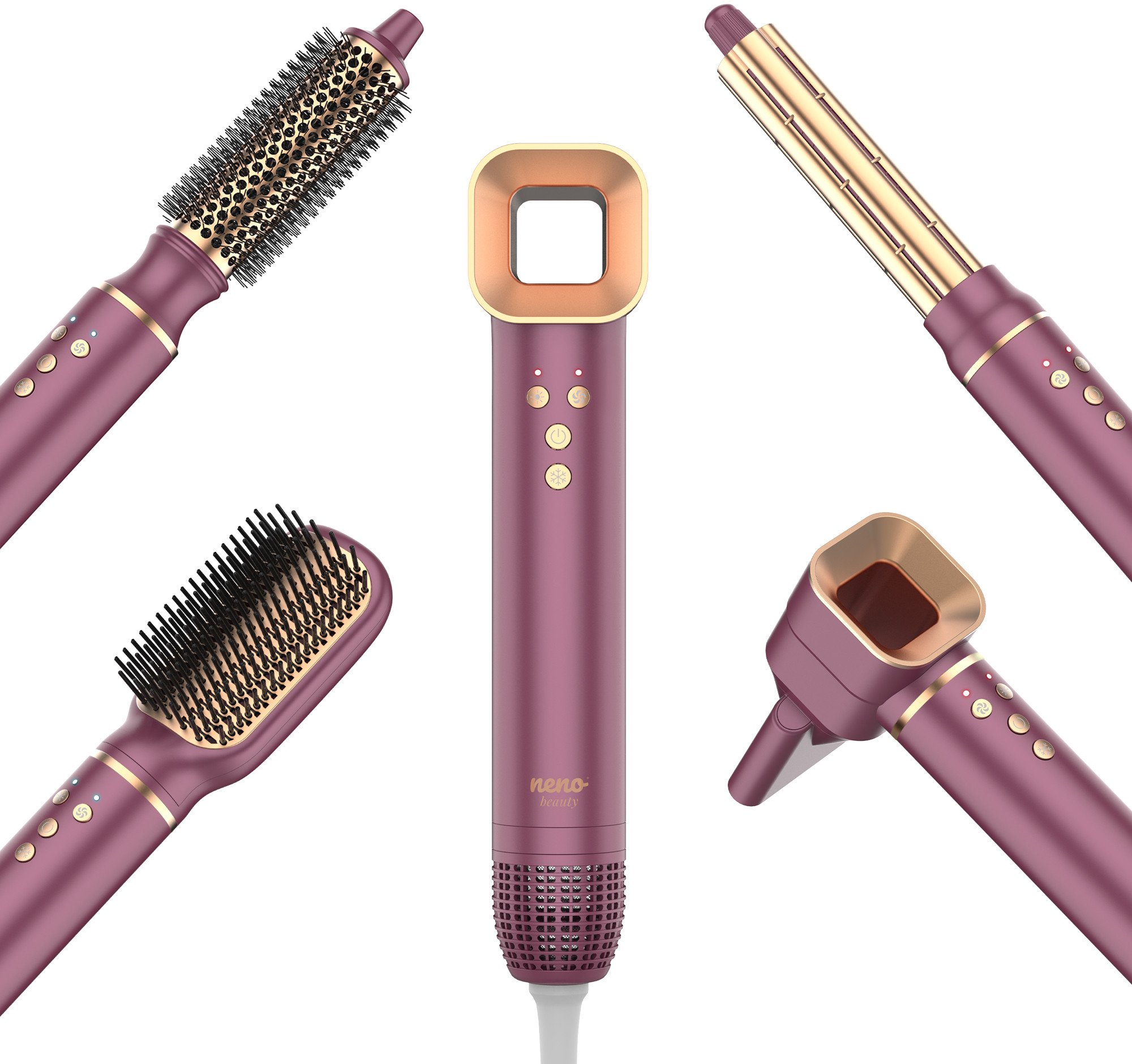 NENO BEAUTY VIO Suszarko-lokówka do włosów