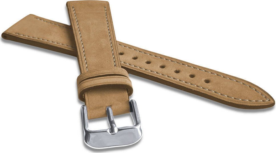Lavvu Skórzany pasek do zegarka 22 mm Lavvu LSACD22 nubuk