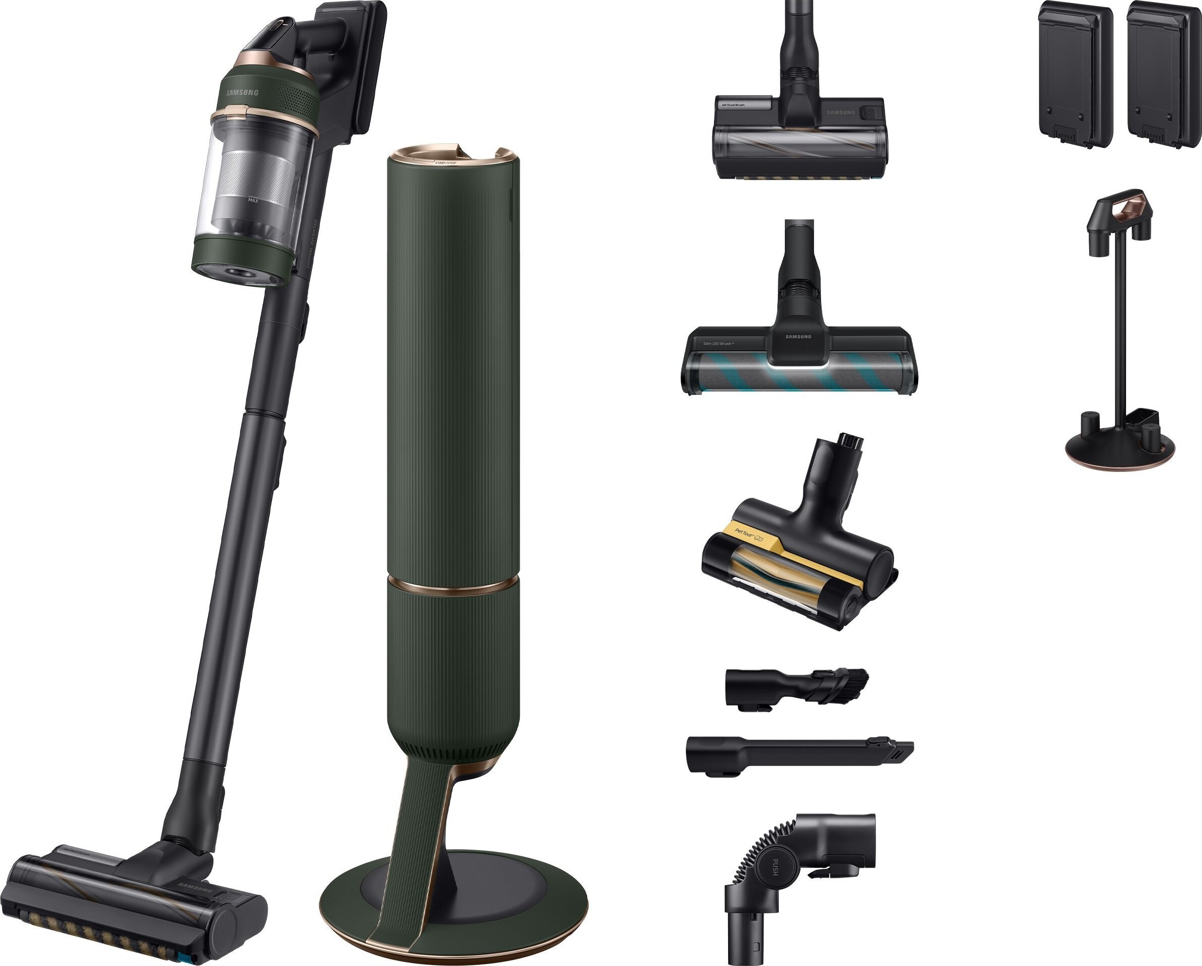 Odkurzacz pionowy Samsung Bespoke Jet Plus Complete Extra VS20B95943N/GE