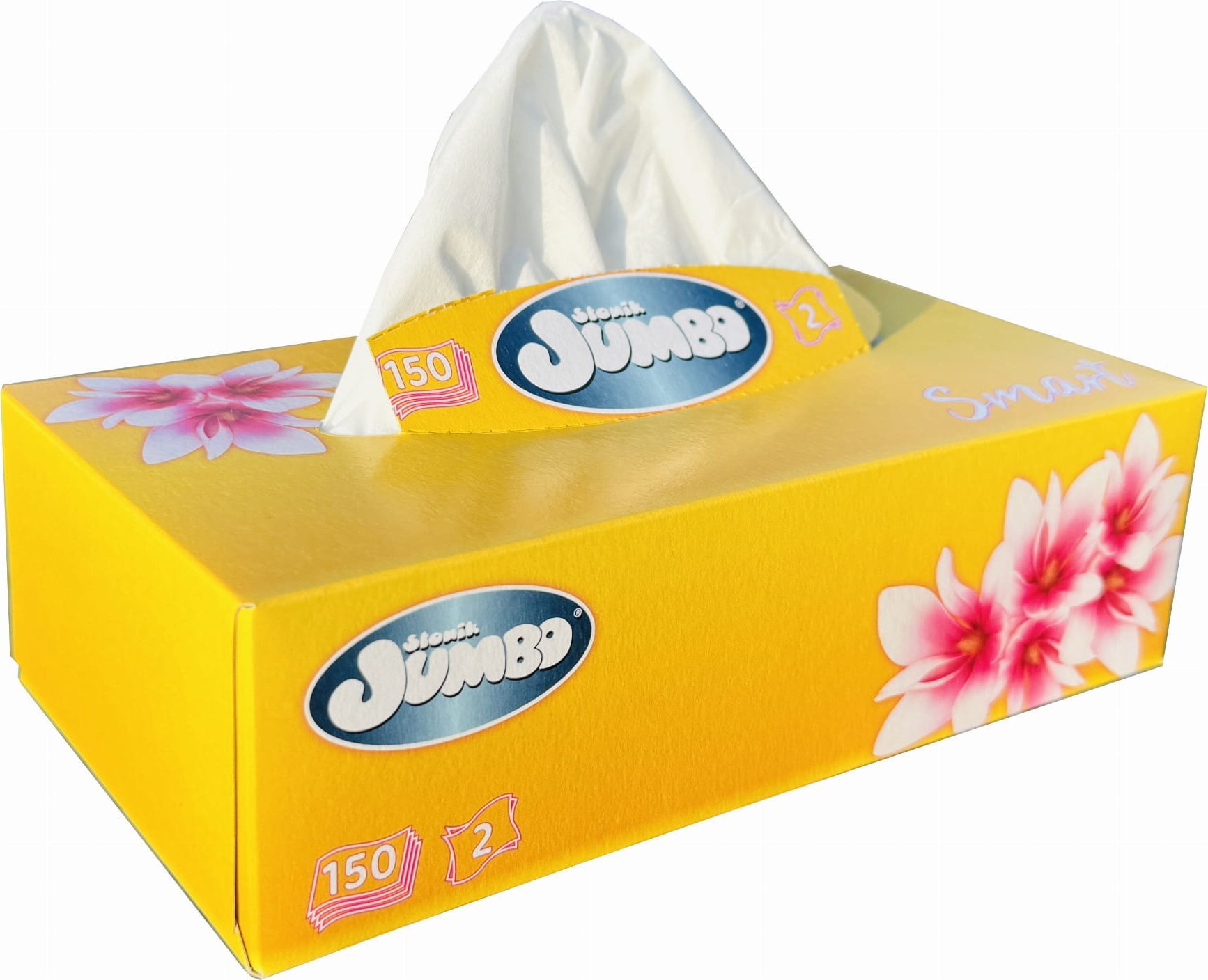 Jumbo Chusteczki uniwersalne box 150 szt. SŁONIK JUMBO SMART 2W - 1 op.