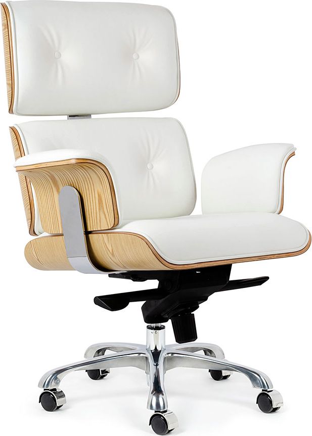 Krzesło biurowe Elior Bermund 3X Białe