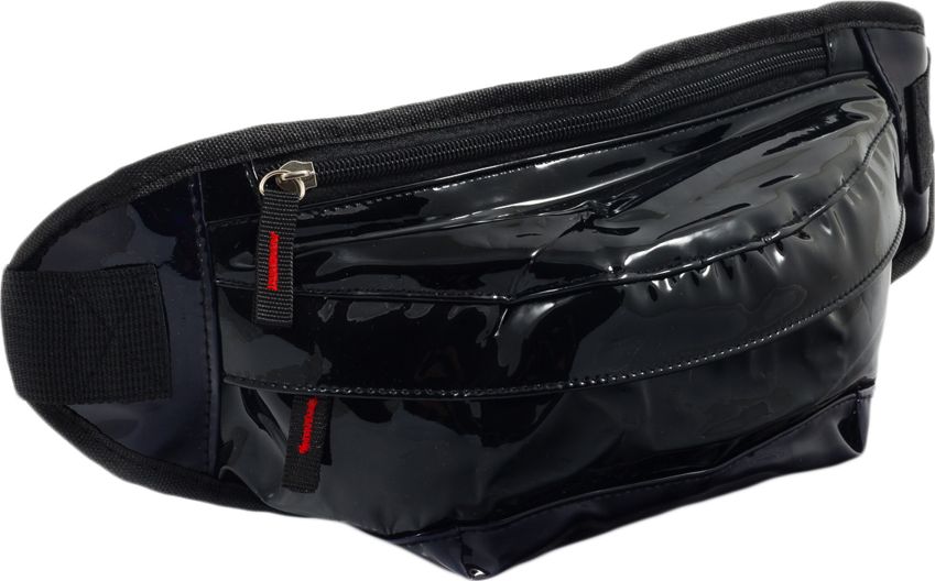 Holograficzna saszetka na biodra, pasek, nerka