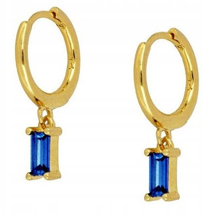 KOLCZYKI MIEDZIANE MODNE KLASYCZNE K11 ZŁOTOGRANAT