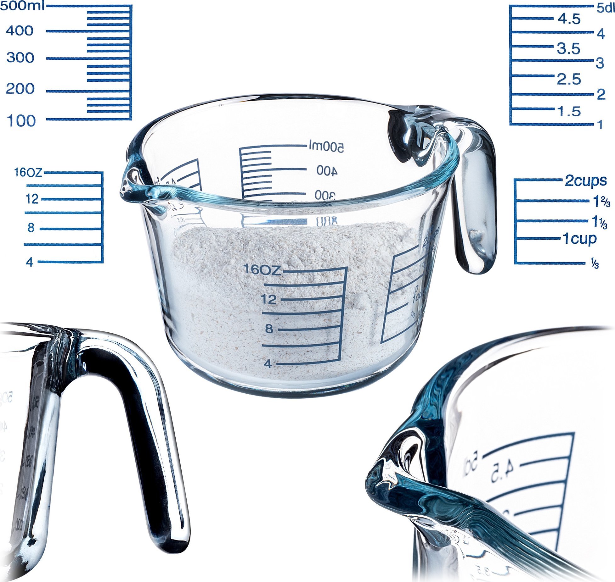 Kadax KADAX Miarka szklana 500 ml