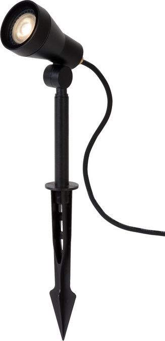 Lucide Słupek ogrodowy czarny Lucide SPIKE LED 27882/05/30