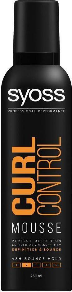 Syoss SYOSS_Curl Control Mousse pianka do włosów kręconych 250ml