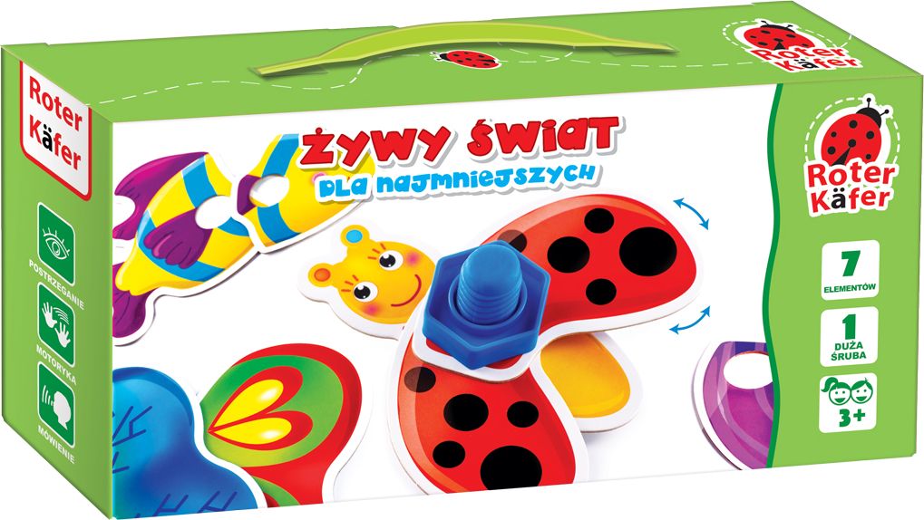 Roter Kafer GRA EDUKACYJNA ŻYWY ŚWIAT DLA NAJMNIEJSZYCH RK1030-01
