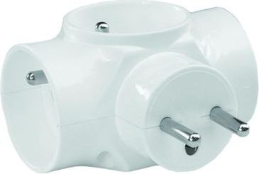 Elgotech Rozgałęźnik wtyczkowy 3-gniazda z/u R-30