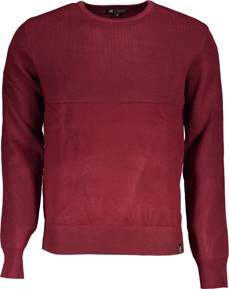 U.S. Grand Polo CZERWONA KOSZULKA MĘSKA US GRAND POLO 2XL