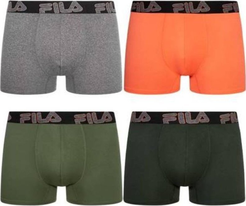 Fila Majtki bokserki Fila Performance BXPB7 : Kolor - Wielokolorowy, Rozmiar - L