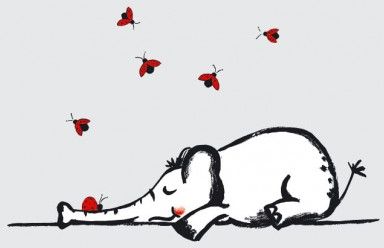 Saleen Saleen, Podkładka Elefant&Marienkafer. 43x30cm