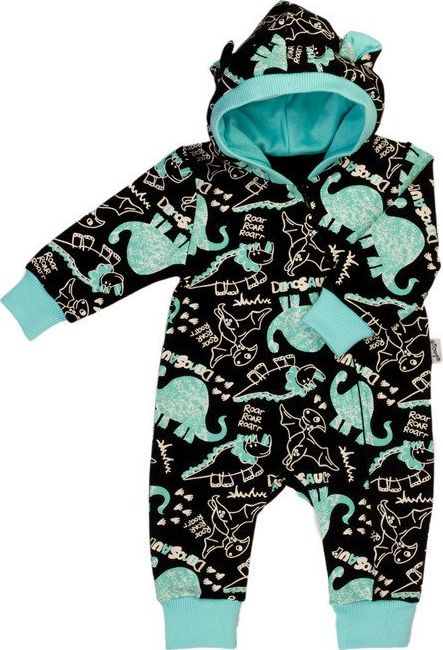 NICOL Kombinezon pajac dresowy Dinozaur Nicol 86