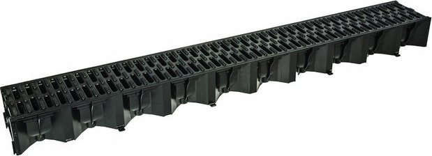 ACO ACO HEXALINE 2.0 PLASTIC CHANNEL BLACK