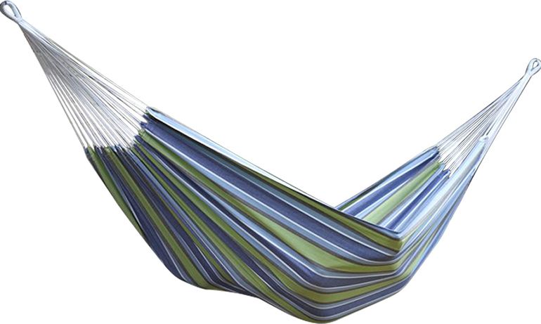 Brazilian Brazilian Hamak dwuosobowy, zielono-szary BRAZ2