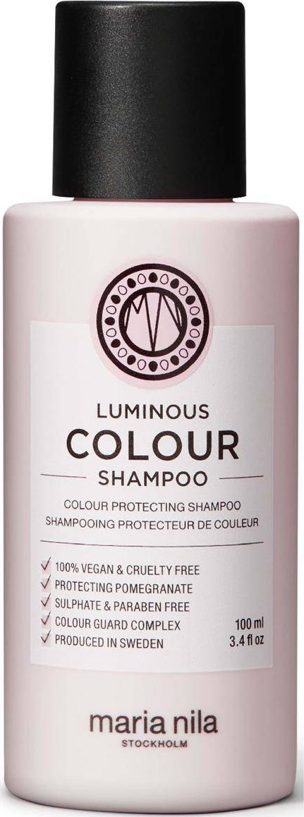 Maria Nila Luminous Colour Shampoo szampon do włosów farbowanych i matowych 100ml