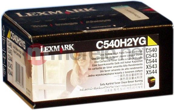 Toner Lexmark Yellow (C540H2YG)