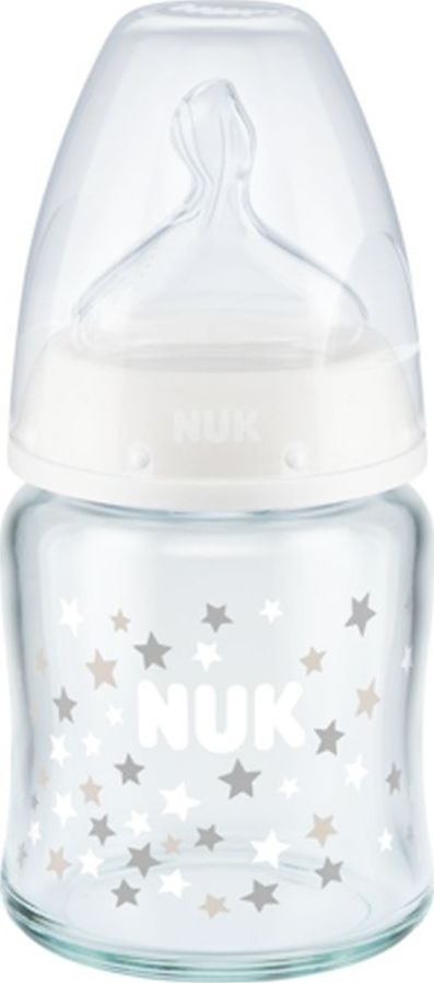 NUK Butelka szklana Nuk First Choice 120 ml 0-6 msc