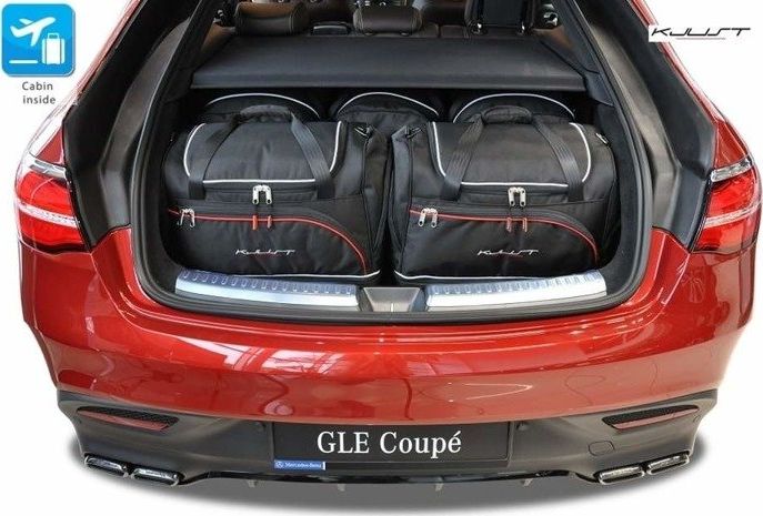 KJUST MERCEDES-BENZ GLE COUPE 2015+ TORBY DO BAGAŻNIKA 5 SZT uniwersalny