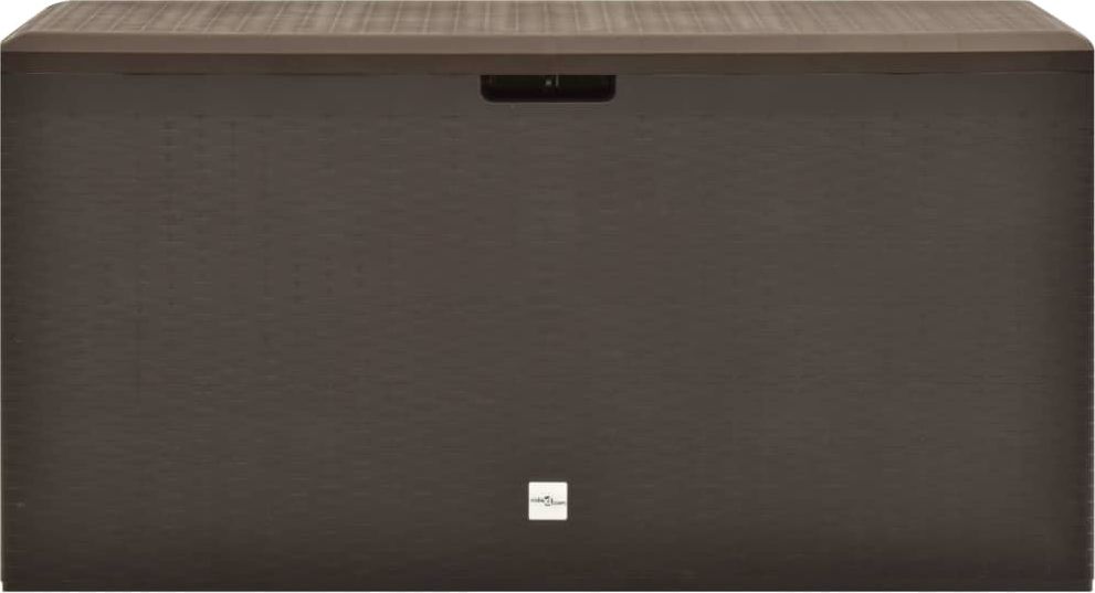 Skrzynia ogrodowa vidaXL 290 l Brąz