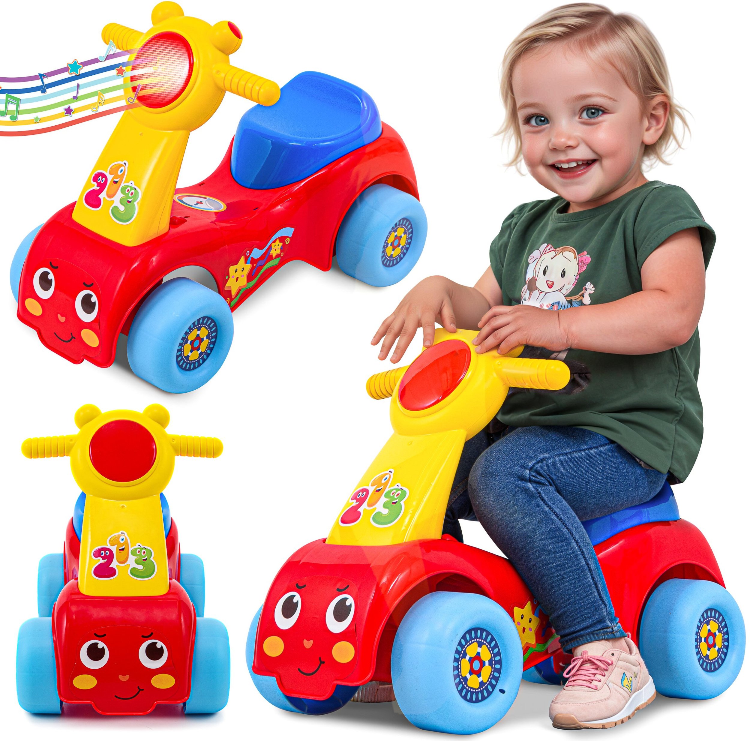 ZABAWKA INTERAKTYWNY CHODZIK ROWEREK